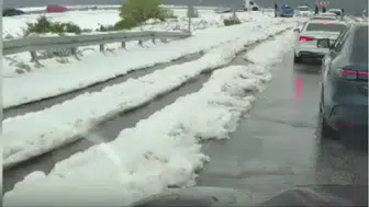 Karaman’da dolu yağışı yaşamı olumsuz etkiledi