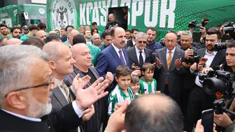 Konyaspor kupaya dualarla uğurlandı!
