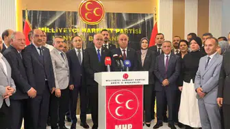 MHP Konya teşkilatı bayramlaşmada tek yürek oldu