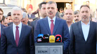 Bakan Çiftçi, Bayram namazı sonrası konuştu