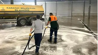 Bayramın 3. gününde Karatay’da yoğun mesai