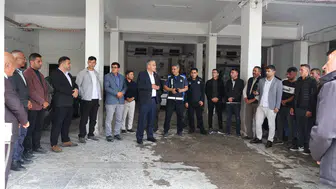 Konyalı Başkan personelle bayramlaştı