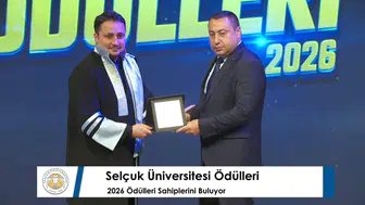 Doç. Dr. Yusuf Barsbuğa’ya anlamlı ödül