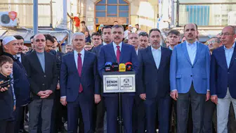 Bakan Çiftçi Konyalı hemşehrileriyle bayramlaştı!