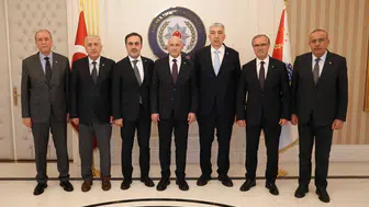 Konya iş dünyasından Ankara Emniyetine ziyaret