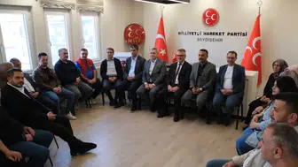 Başkan Ustaoğlu MHP teşkilatının bayramlaşmasına katıldı