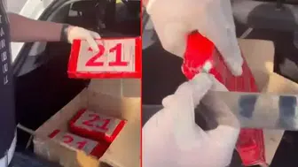 Otomobilde 20 kilogram kokain ele geçirildi