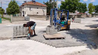 Yeşilöz’de bozulan yollar onarılıyor! Cihanbeyli Belediyesi sahada