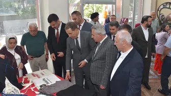 Meram'da el sanatları sergisi açıldı