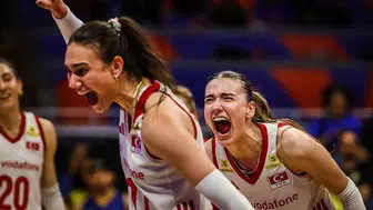 A Milli Kadın Voleybol Takımı, Dominik Cumhuriyeti'ni 3-2 yendi