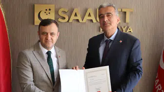 Saadet Partisi Meram İlçe Başkanlığına Latif Işık getirildi