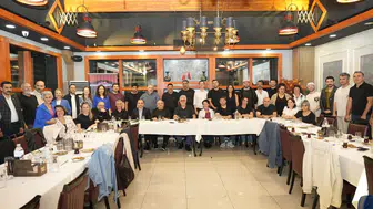 Devlet Tiyatroları Genel Müdürü Tamer Karadağlı Konya Kebap Evi’nde ağırlandı