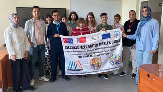 Konyalı özel öğrenciler Avrupa’da deneyim kazandı