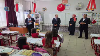 Müdür Murat Yiğit, Karatay'da okul ziyaretinde bulundu