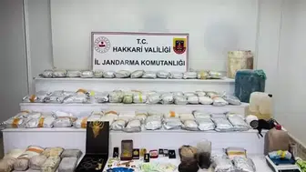 626 kilo uyuşturucu ele geçirildi