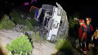 Takla atan otomobilin sürücüsü öldü