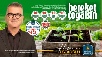 Belediyeden üreticilere fide desteği