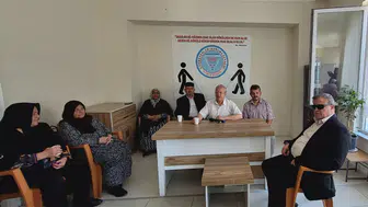 Görmeyenleri Koruma Derneği Konya Şubesi'nden anlamlı bayram buluşması