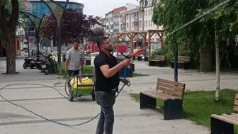 Zararlı böceklere karşı Kulu’da kararlı mücadele
