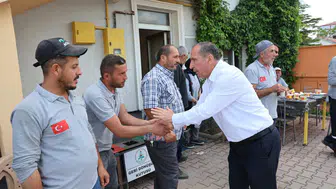 Konya'nın temizlik ordusuna Başkan Aydın'dan moral ziyareti!
