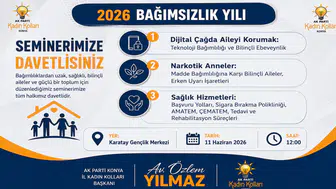 Konya’da bağımlılıkla mücadele için seminer gerçekleştirilecek