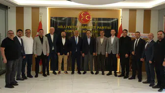 Başkan Öztürk’ten MHP İl Başkanı Göncü’ye hayırlı olsun ziyareti
