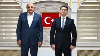 Başkan Erkoyuncu’dan Emniyet Müdürü Koç’a hayırlı olsun ziyareti