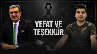 VEFAT VE TEŞEKKÜR