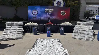 1 ton 285 kilogram uyuşturucu ele geçirildi