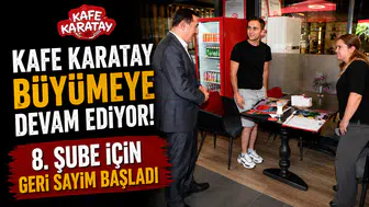 Kafe Karatay büyümeye devam ediyor! 8. şube için geri sayım başladı