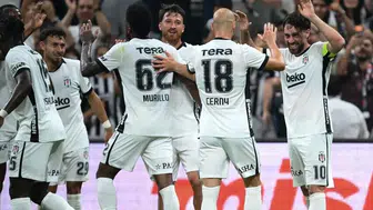 Beşiktaş, Avrupa Ligi'nde tek golle tur avantajını kaptı