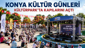 Konya Kültür Günleri Kültürpark’ta kapılarını açtı