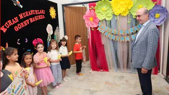 Başkan Pekyatırmacı Yaz Kur’an Kursları’nda çocuklarla buluştu