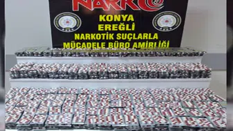 Konya'da narkotik operasyonu; 5 gözaltı