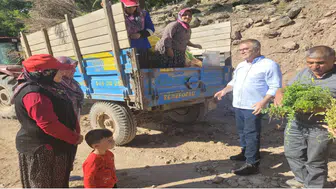 Başkan Hasan Ustaoğlu'ndan Yaylacık Mahallesi'ne ziyaret