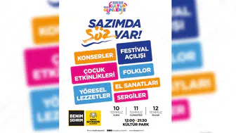 Konya Kültür Günleri “Sazımda Söz Var” temasıyla başlıyor