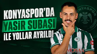 TÜMOSAN Konyaspor'da Yasir Subaşı ile yollar ayrıldı