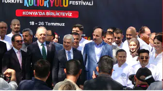Türkiye Kültür Yolu Festivali'nin 11'inci durağı Konya oldu