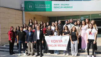 Ulusal yaz kamplarında ilk kafile Konya'dan uğurlandı