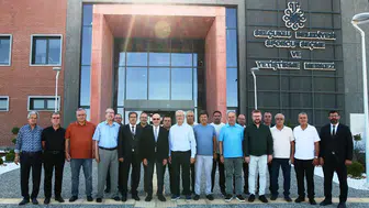 Milletvekilleri ve ASKF heyeti Selçuklu’nun yeni spor kompleksini gezdi