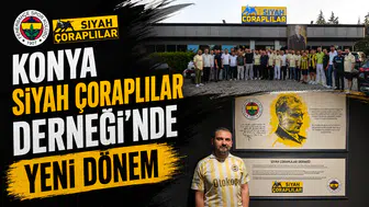 Konya Siyah Çoraplılar Derneği'nde yeni dönem