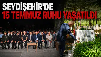 Seydişehir'de 15 Temmuz ruhu yaşatıldı