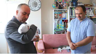 15 Temmuz gazisinin bebeğine anlamlı sürpriz! İsmini il müdürü koydu