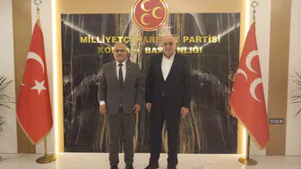 Başkan Erkoyuncu’dan MHP Konya’ya ziyaret!