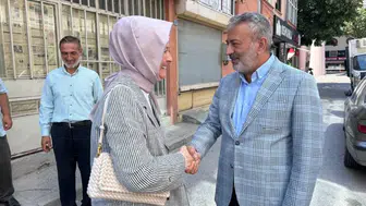 Konya'nın kadın milletvekili sahaya indi!