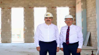 Başkanlar Gödene’de Gençlik Kampüsü çalışmalarını yerinde inceledi