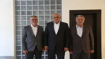 Başkan Ustaoğlu’ndan Erkoyuncu’ya hayırlı olsun ziyareti