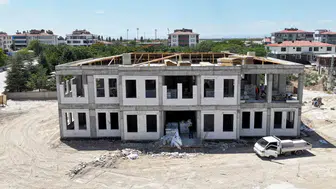 İstiklal Polis Merkezi’nin inşaatı hızla sürüyor