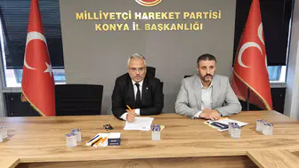 MHP Konya İl yönetimi toplandı: Gündemde Konya ve Türkiye var!