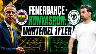 Fenerbahçe - Konyaspor: Muhtemel 11'ler